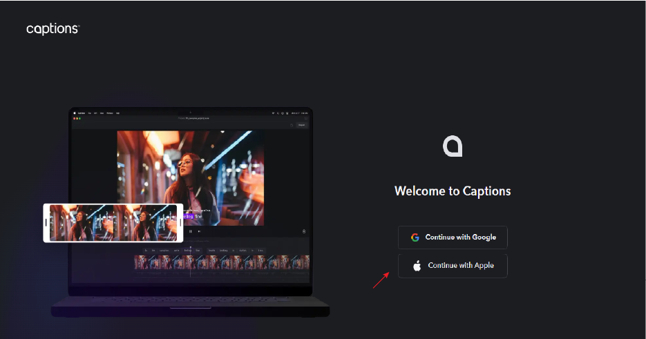 آموزش استفاده از سایت captions.ai برای ایجاد زیرنویس خودکار و اتومات فیلم
