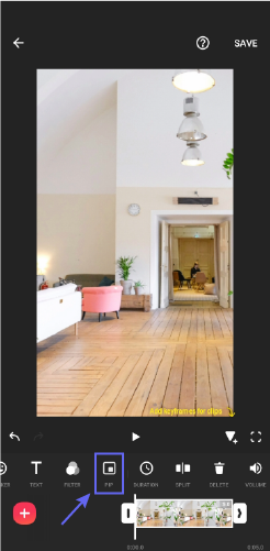 حذف پرده سبز در اینشات InShot