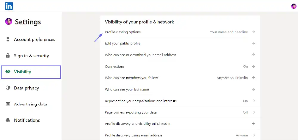 چگونه پروفایل لینکدین دیگران را به صورت ناشناس مشاهده کنیم