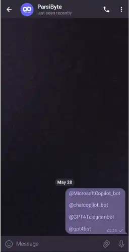 فوروارد بدون نام در تلگرام