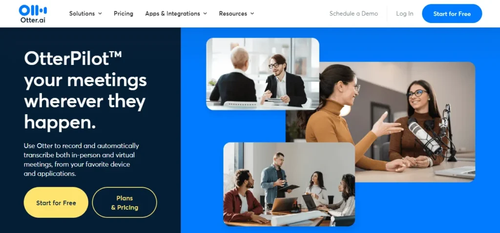 تبدیل صدا به متن انگلیسی با otter.ai