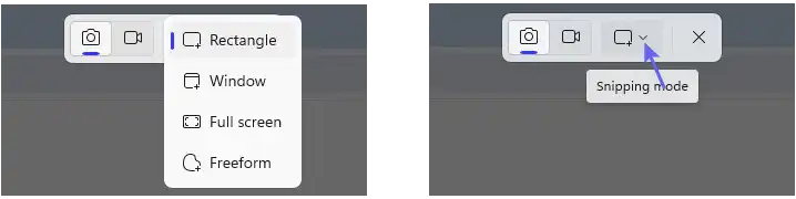 گرفتن اسکرین شات در ویندوز 11